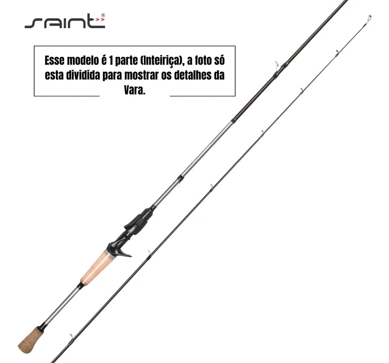 Vara P/ Carretilha Saint Vizel 5,8 1,73m 10-25lb Amazonia