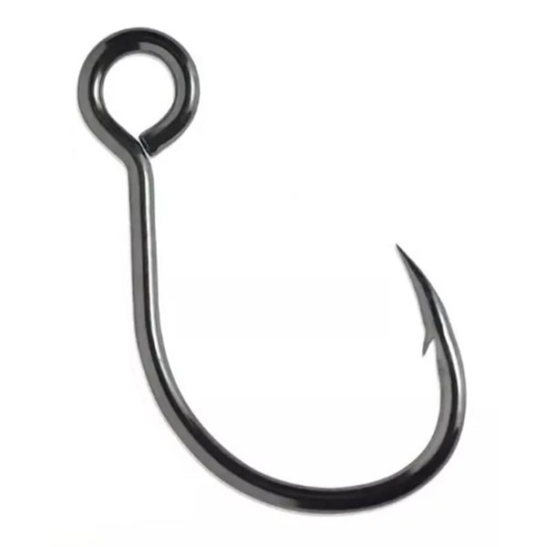 Anzol Inline Albatroz Fishing Plugging Single N°1/0 Cartela com 03 Unidades