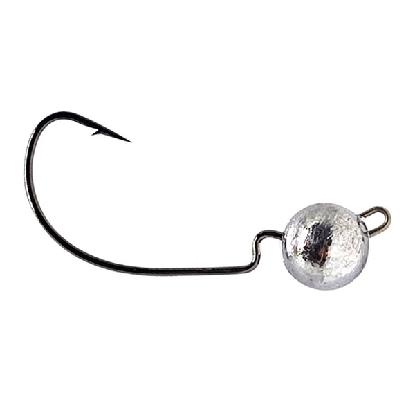 Anzol Jig Head Offset EWG Crown N°1/0 7g Cartela com 5 Unds