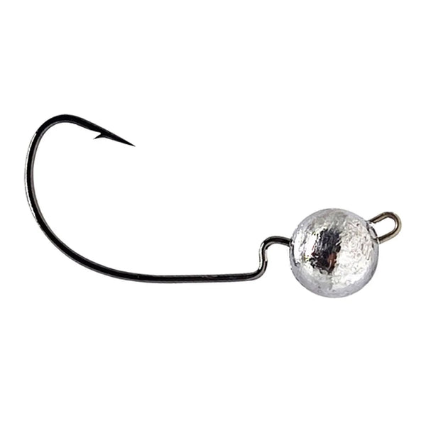 Anzol Jig Head Offset EWG Crown N°3/0 12g Cartela com 5 Unds