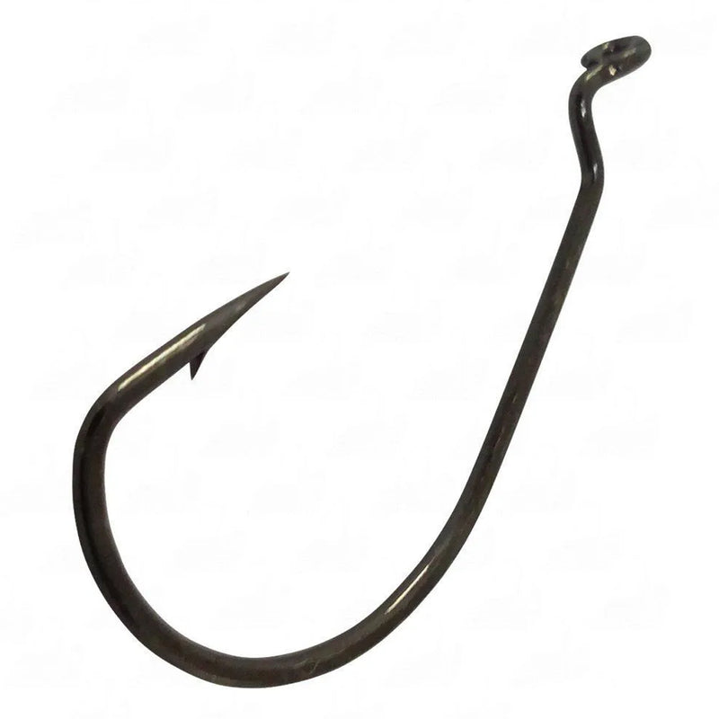 Anzol Offset 4/0 EWG Monster 3x Aço Carbono Reforçado Cartela com 3 Unidades