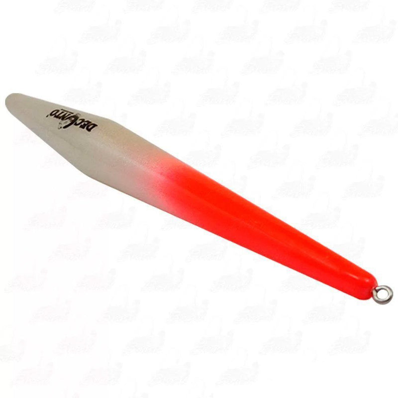 Boia de Arremesso Deconto nº 2 120mm Cor Branca e Vermelho