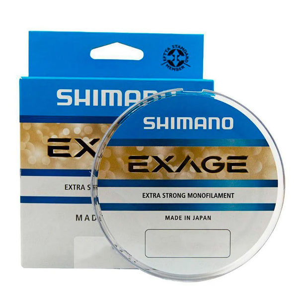 Linha de Pesca Shimano Exage Monofilamento Extra Forte 300m 0,205mm 3,4kg
