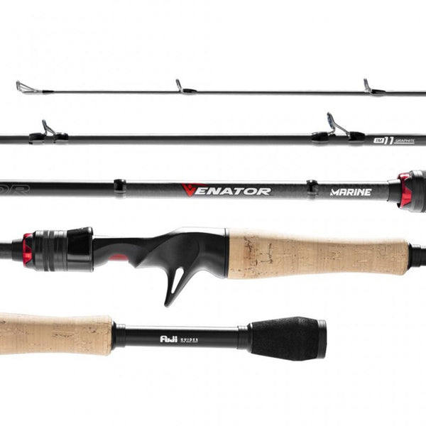 Vara de Pesca Marine Venator VNT-C661HF 1,98m 20-30lb Inteiriça para Carretilha